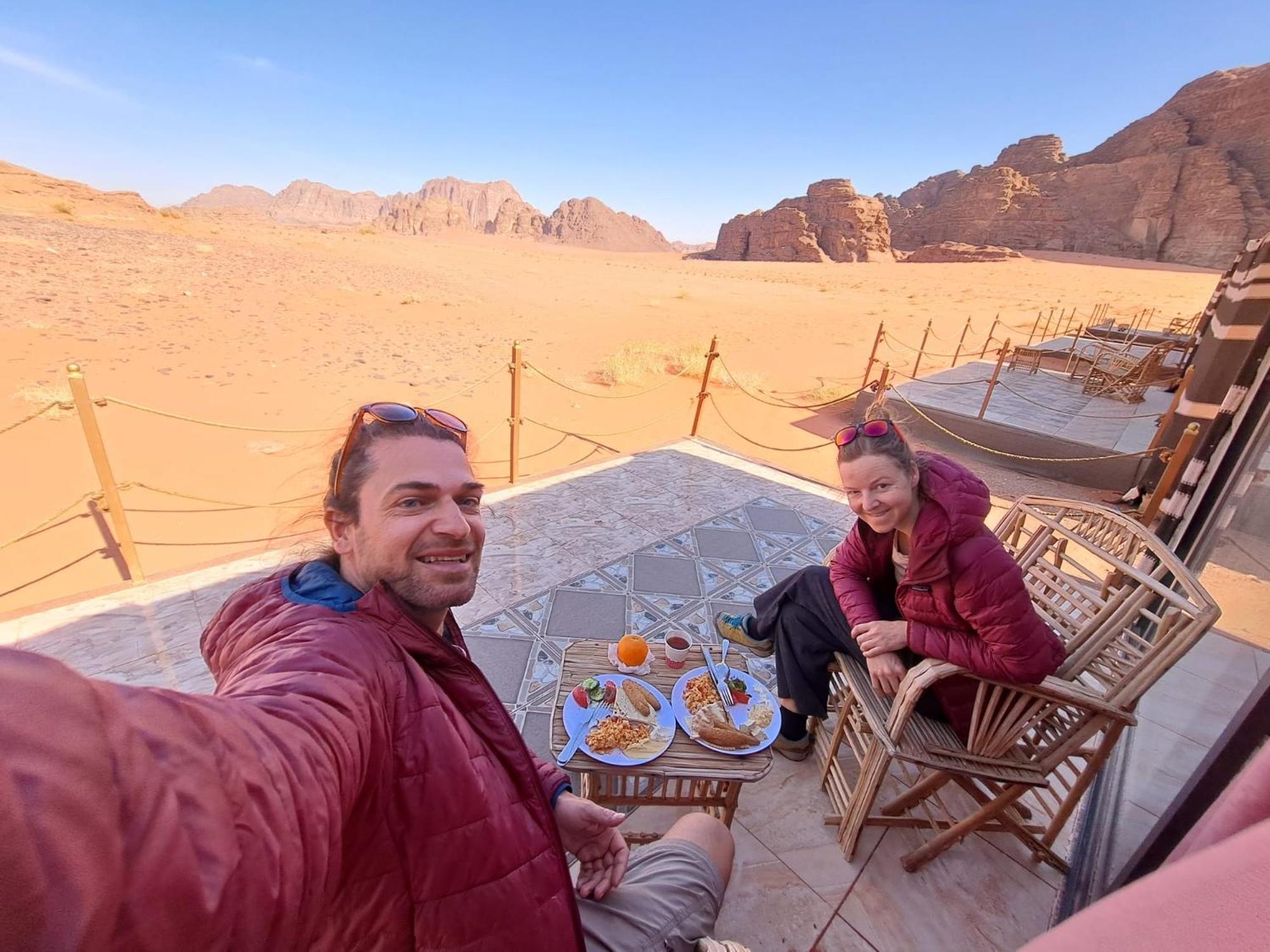 Wadi Rum Sky Tours & Camp Ngoại thất bức ảnh